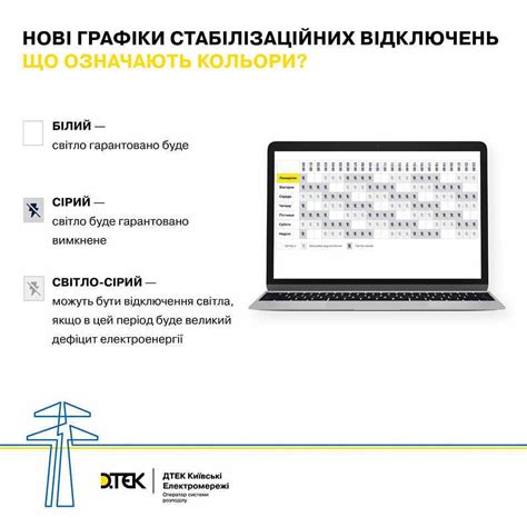 Актуальная информация о графике отключения электричества