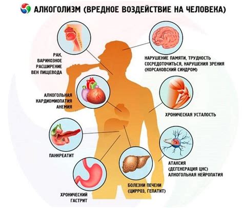 Алкоголь и влияние на организм