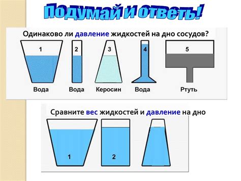 Анализ объема искомого сосуда