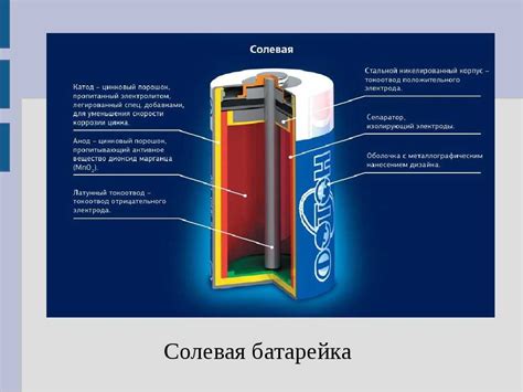 Батарейка - основной источник энергии для работы лампы