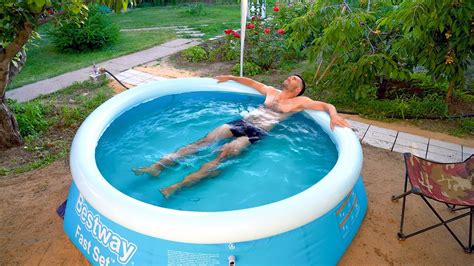 Важность ухода за водой в надувном бассейне