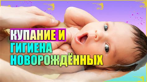 Важные правила для купания новорожденных с нормализацией пищеварения