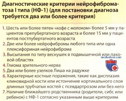 Вакцинация при нейрофиброматозе: основные подходы и противопоказания