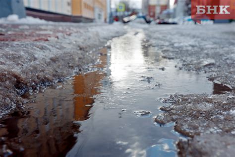 Виды снега при плюсовой температуре