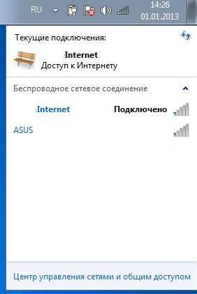 Включение WiFi на ноутбуке