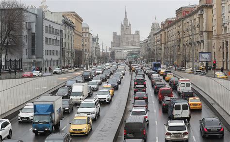 Влияние погоды на пробки в Москве