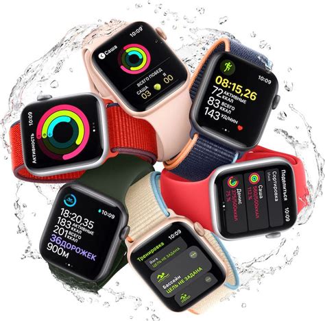 Водонепроницаемость Apple Watch