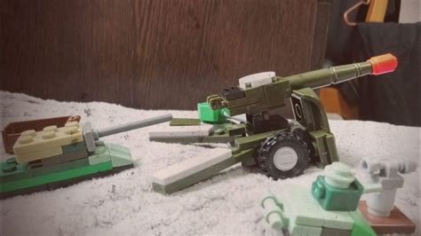 Возможности модификации готовой артиллерийской пушки LEGO