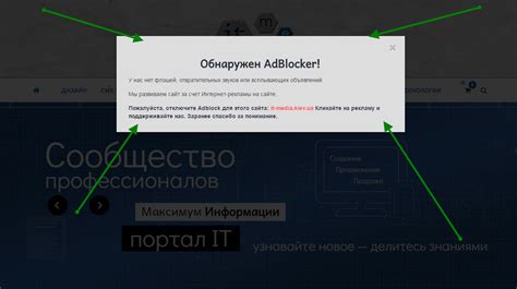 Возможные проблемы после отключения adblock без иконки