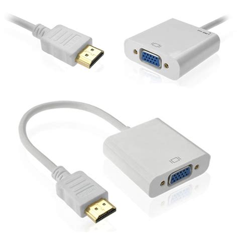 Второй способ: использование адаптера HDMI-VGA