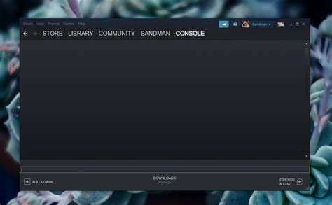 Вход в Steam Dev Console