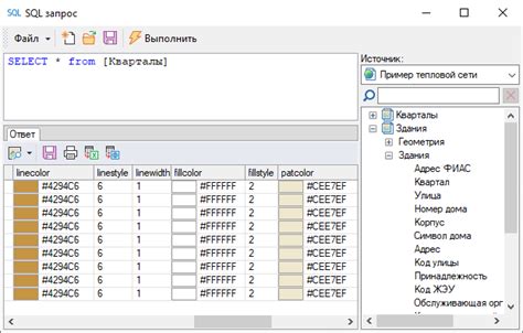 Выборка данных из таблицы с помощью SQL запроса