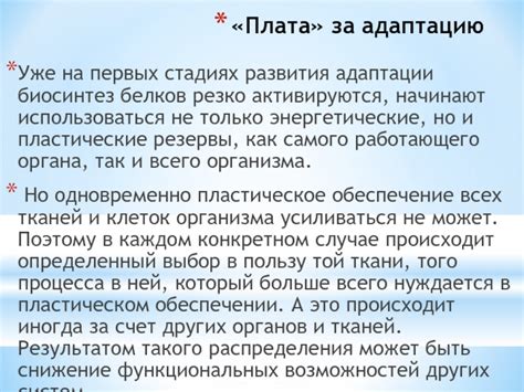 Выбор верного процесса адаптации