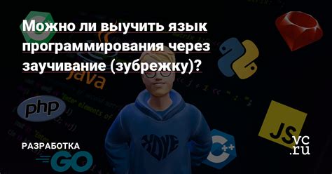 Выучить язык программирования самостоятельно