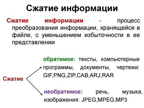 Главные методы сжатия данных и их достоинства