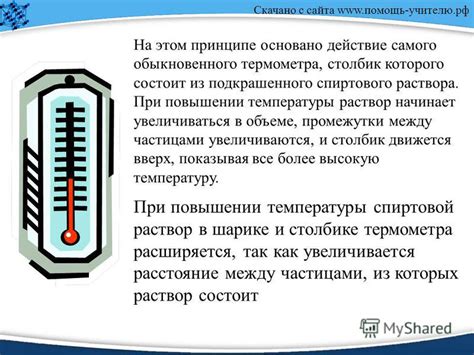 Действие Полисорба при повышении температуры