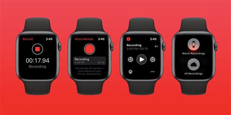 Диктофон на Apple Watch