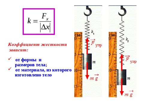 Зависит ли жесткость пружины от ее длины?