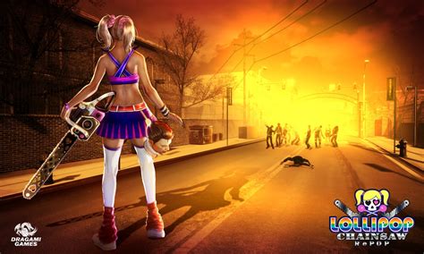 Загадочный город в игре Lollipop Chainsaw