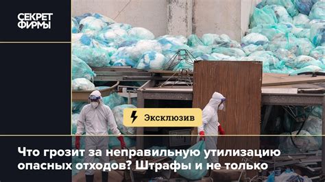 Законодательство и ответственность за неправильную утилизацию