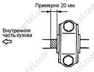 Затяните болты кронштейна