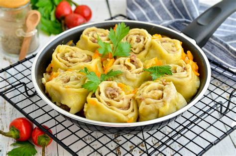 Здоровые пельмени с овощами и нежным курином филе