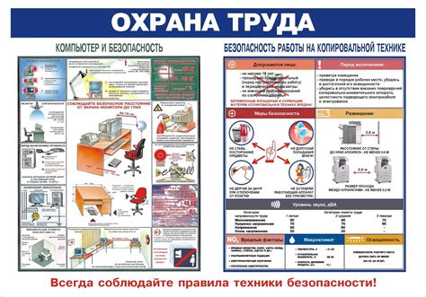 Значение плакатов для безопасности