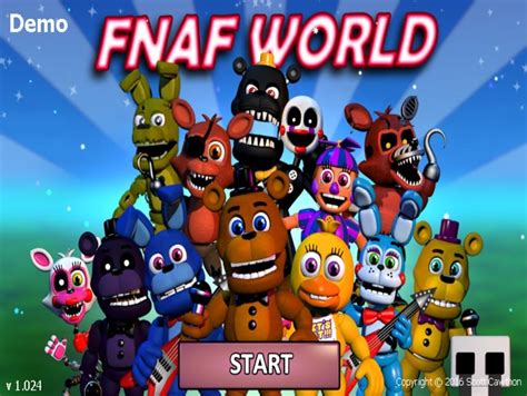 Игра Five Nights at Freddy's World