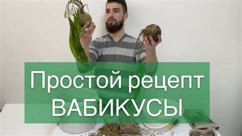 Изготовление самостоятельной вабикусу