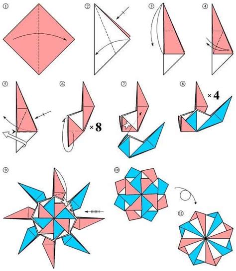 Изготовление сюрикенов из бумаги А4 оригами: пошаговая инструкция