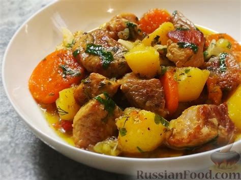 Ингредиенты для картошки с капустой и мясом