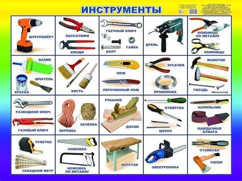 Инструкции по выбору материалов и инструментов