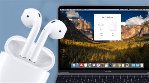 Инструкция по подключению AirPods к MacBook через Bluetooth