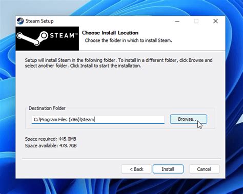 Инструкция по установке Steam