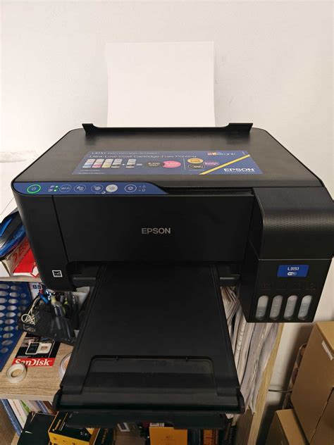 Интерфейс сканера Epson L3151