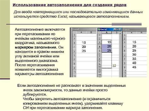 Использование одинакового содержимого для повторяющихся ячеек