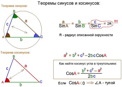 Использование теоремы синусов в геометрии