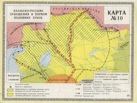 История включения Северного Казахстана в состав России