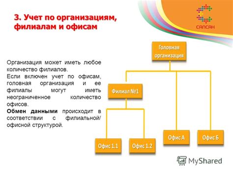 Какие организации могут иметь филиалы?