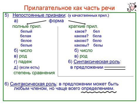 Как использовать прилагательные в речи?