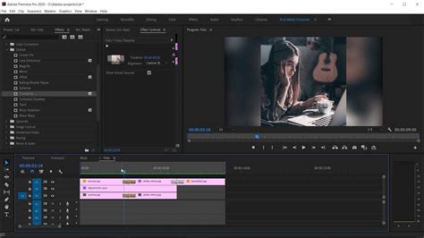 Как использовать эффект моушен блюр в Adobe Premiere