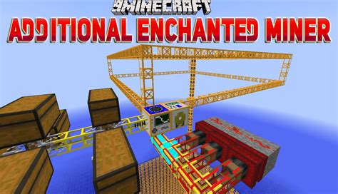 Как использовать Additional Enchanted Miner в Майнкрафт