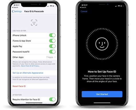 Как использовать Face ID для разблокировки iPhone