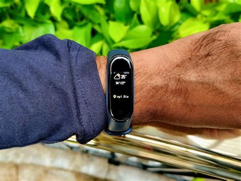 Как настроить погоду на Mi Band 6