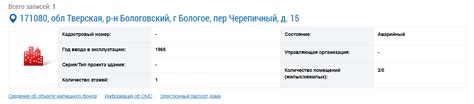 Как определить аварийность дома по его адресу?