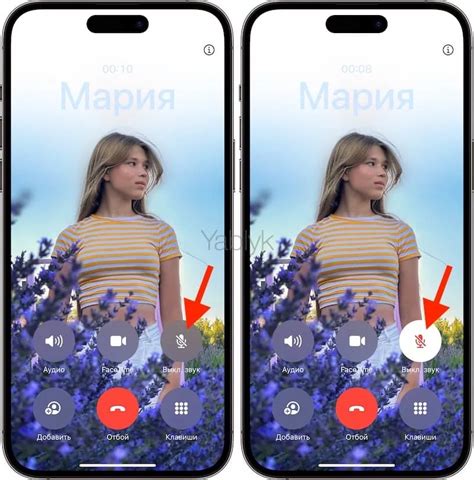 Как отключить звук на iPhone во время разговора