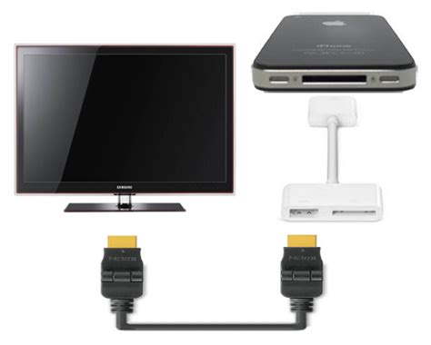 Как подключить айфон к телевизору через HDMI