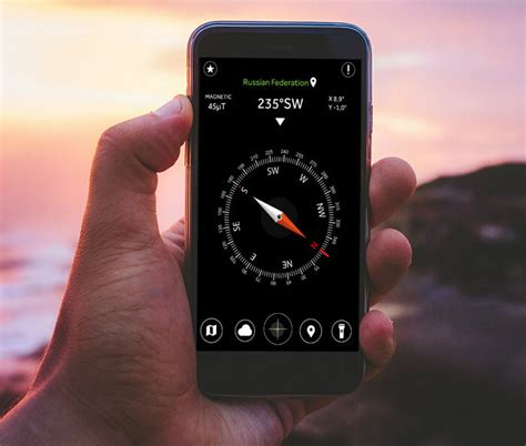 Как работает компас в смартфоне