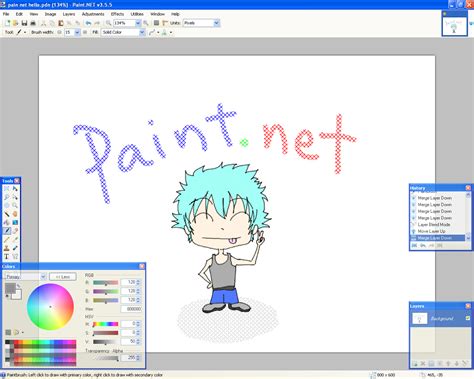 Как сохранить картинку с прозрачностью с помощью программы Paint.NET