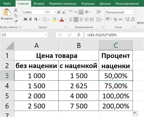 Как узнать процент снижения цены на товар